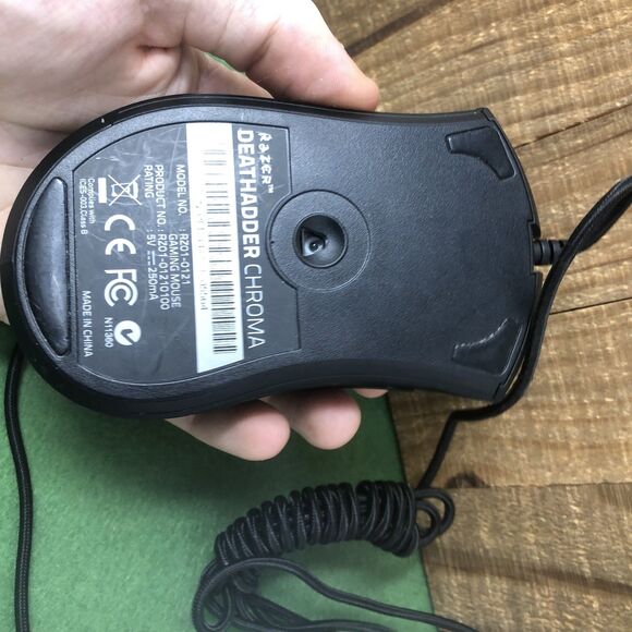 Razer Death Adder Chroma Gaming Gamer Mouse RZ01-0121 Free Shipping - Picture 3 of 8